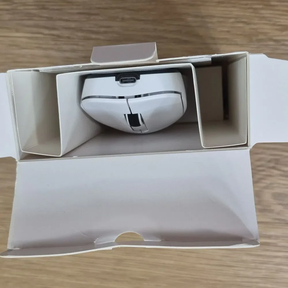 Attack Shark X3 Gaming Mouse PAW3395 49g Wireless 2.4G BT5.4 Wired USB-C White